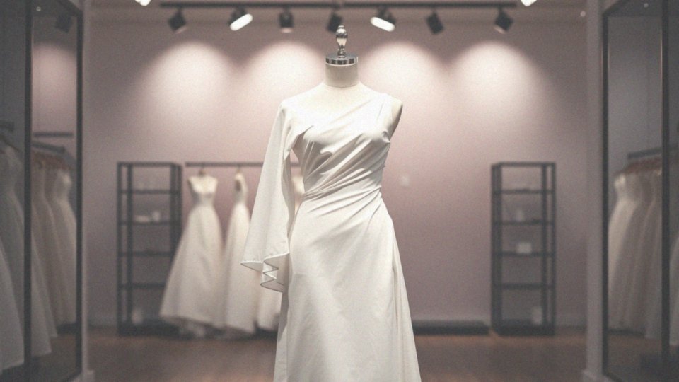 What makes suknie ślubne with asymmetrical elements special?