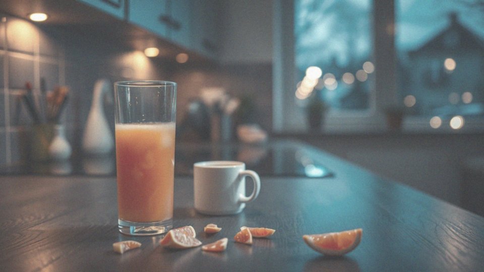 Jakie korzyści zdrowotne ma sok z grejpfruta na noc?